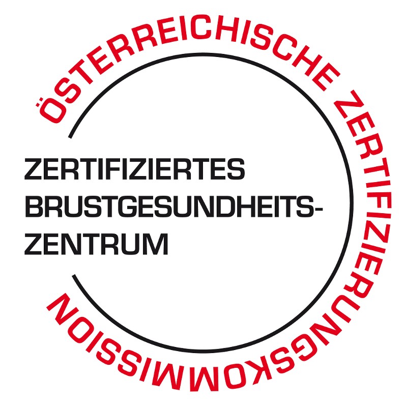 Zertifiziertes Brustgesundheitszentrum (zertifiziert durch die &ouml;sterreichische Zertifizierungskommission)