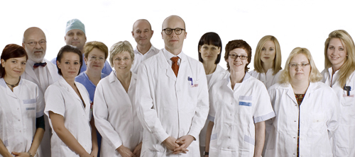 Team der Abteilung f&uuml;r Augenkrankheiten