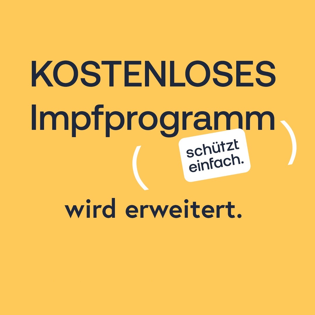 Mehr Informationen zum Thema: Ausweitung des „Öffentlichen Impfprogramms“