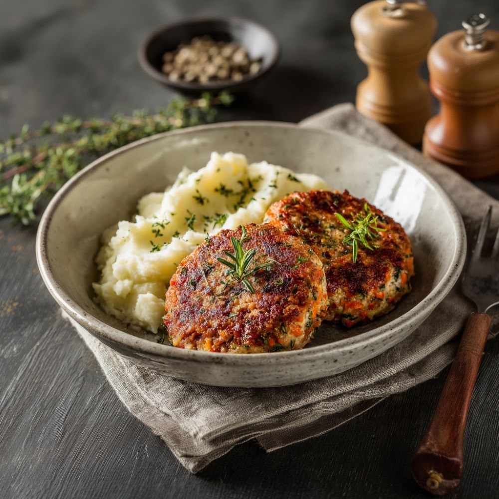 Mehr Informationen zum Thema: Hafer&shy;flocken-Fleisch&shy;laibchen