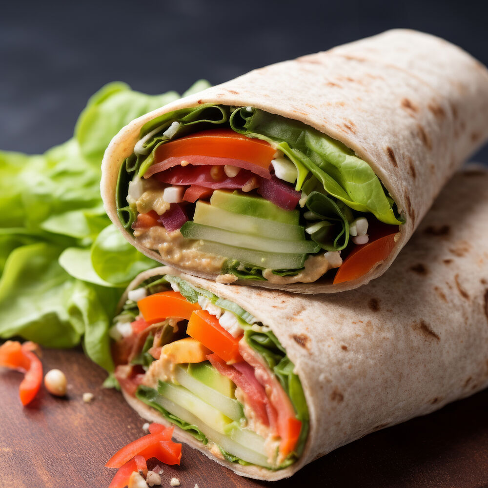 Mehr Informationen zum Thema: Gemüse&shy;wraps mit Tofu oder Ei